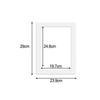 Photo Frame Magnets Holds Orange/pink/white/black PVC