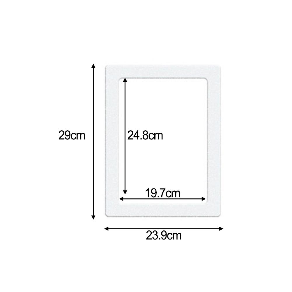 Photo Frame Magnets Holds Orange/pink/white/black PVC
