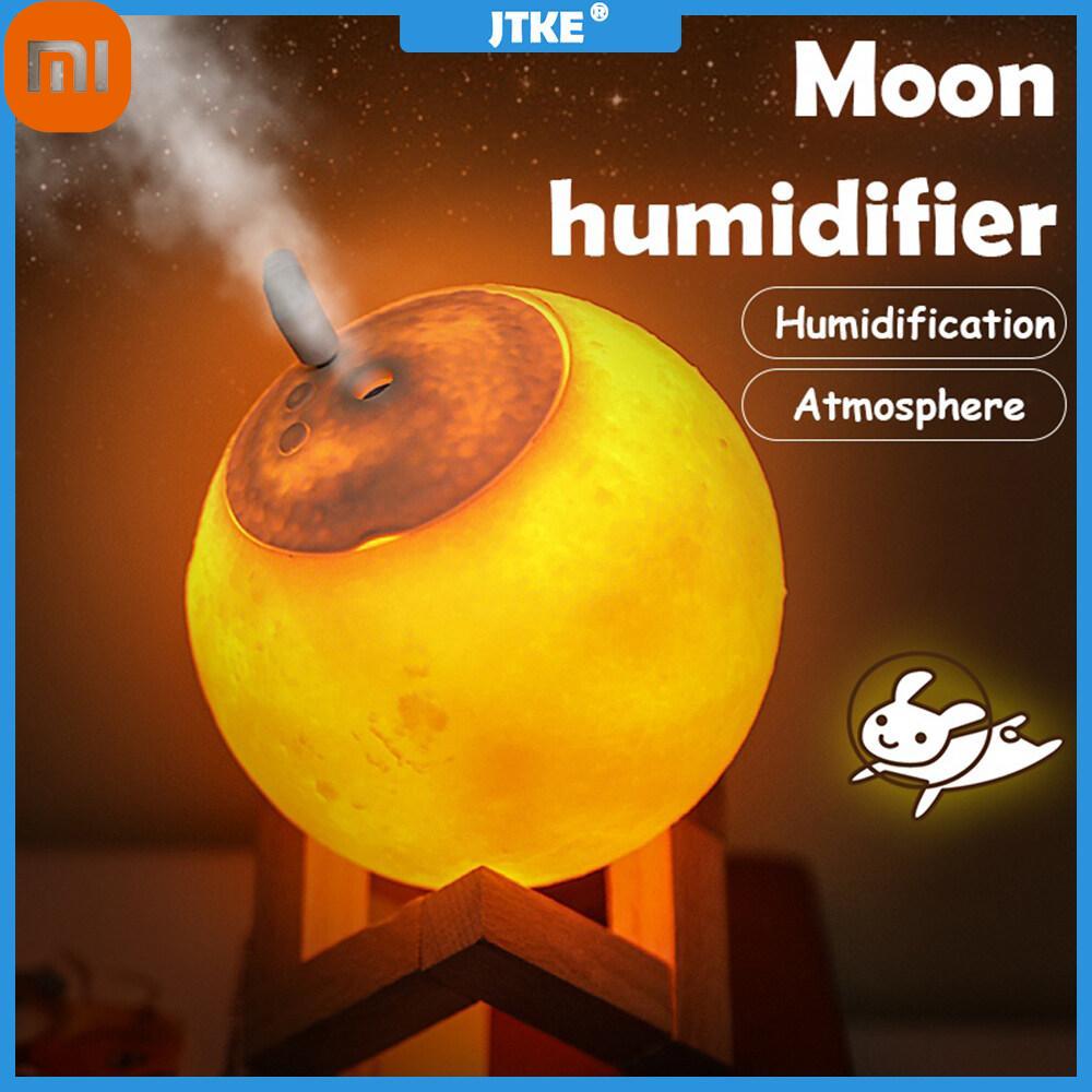 

Xiaomi 420 мл увлажнитель воздуха лунная лампа рассеиватель света аромат эфирного масла USB ультразвуковой увлажнитель светодиодный ночной прохладный очиститель тумана