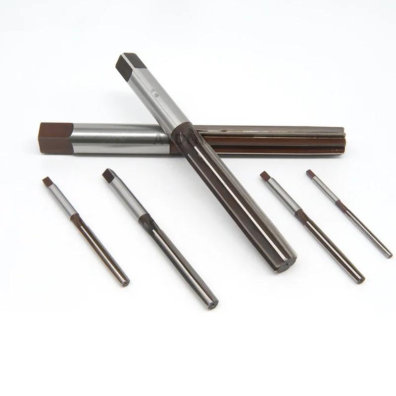 Reamer 2-45mm HSS CNC Chuck Milling Cutter Straight Handle Hand Reamer 2.5/3.5/4.5/5.5/6.5/7.5/8.5mm 5/7/10/17pcs