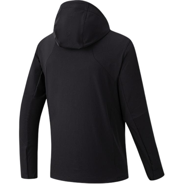 Anta Hooded Zipper Solid Color Simple Jacket Men Jackets 152637614-4