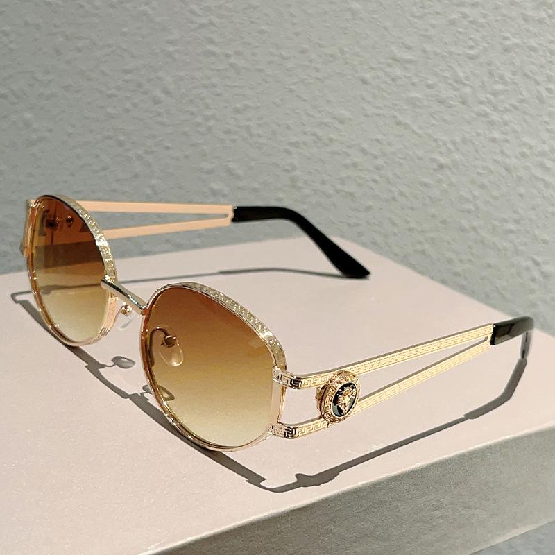 JYL TS Sunglasses UV Protection Ellipse Large Coin/3613