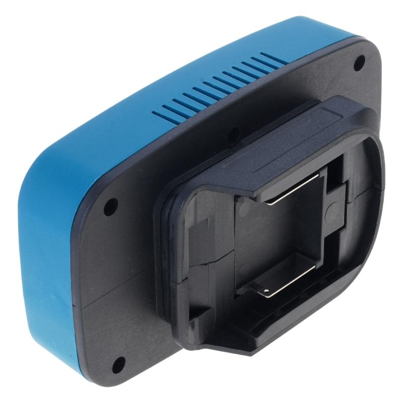 High Efficiency 18V-21V Battery Inverter with 3xUSB & 1xType C Charging Plug Port for Phones Tablets and Electronics