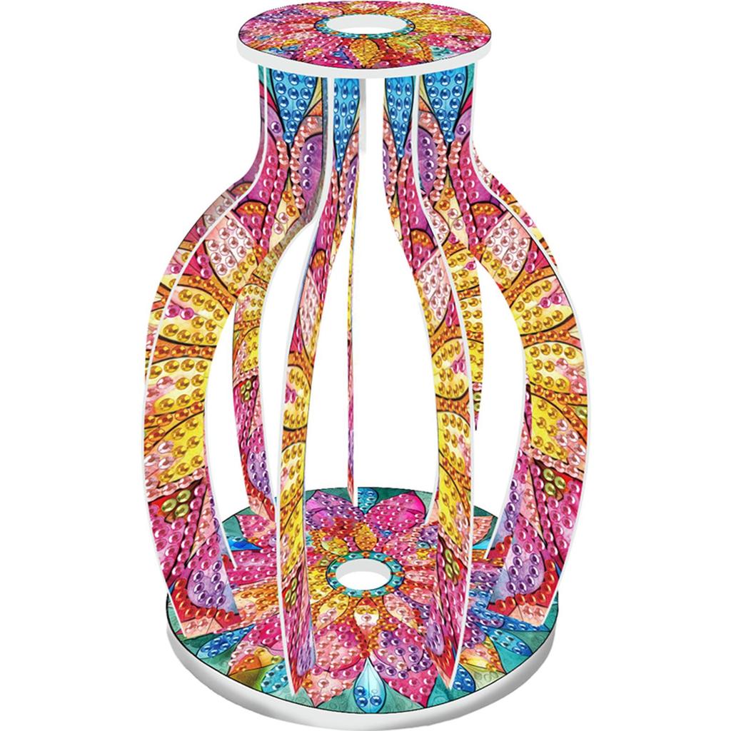 2025 Diamond Painting Flower Vase New Arrivals Wood Diamond Mosaic Rhinestones Picture  Home Table Decor Art Cross Stitch Kit fo