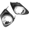 Přední levý pravý kryt mřížky mlhového světla 81482-02200 81481-02210 Rámeček mlhového světla pro Toyota Corolla 2011-2013 1 pár