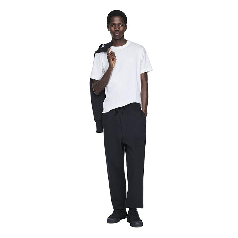 Y-3 Solid Color Fashion Minimalist Round Neck Short Sleeve T-Shirt Men Tops KB4631