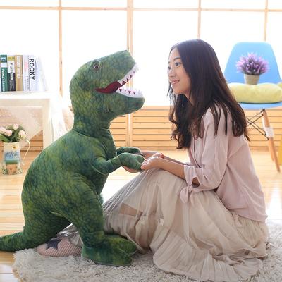 50-110cm Realistic Dinosaur Plush Toy T Rex Stuffed Animal Pillow Soft Doll Gift for Kids Girls