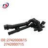 Model numbers 2742000615 and 2742000715 fit Mercedes-Benz W274 thermostat assemblies.