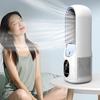 6 Geschwindigkeiten Blattloser Vernebelungsventilator Wassernebel Zerstäubung Tragbare Klimaanlage Zuhause Büro