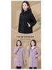 Luxury Women's Mid-Length Hooded Down Jacket - Premium White Duck Down