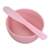 Silicone Beauty Salon Mask Bowl Set with Mixing Stick - DIY Tool for Mask Preparation