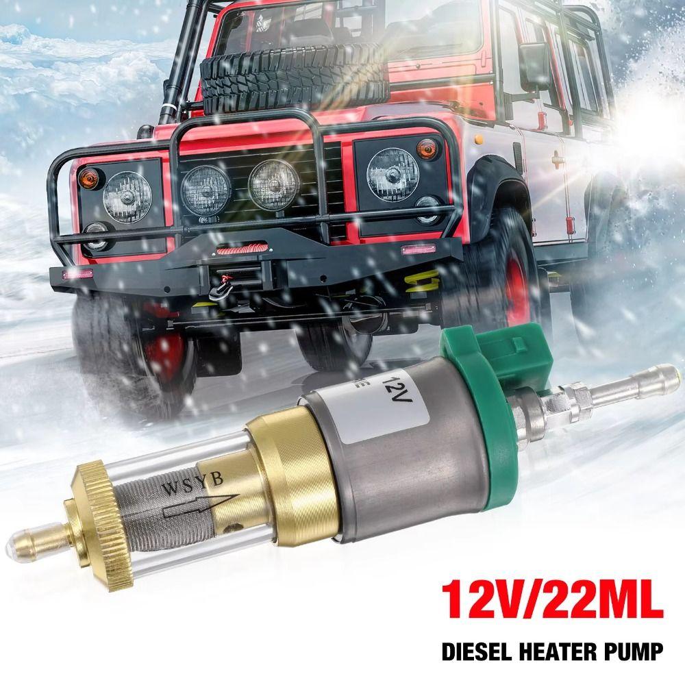 Quick Warmth Fuel Pump 12V Quiet Diesels Heater Car Air Diesel Parking Oil Pump Motorhomes
