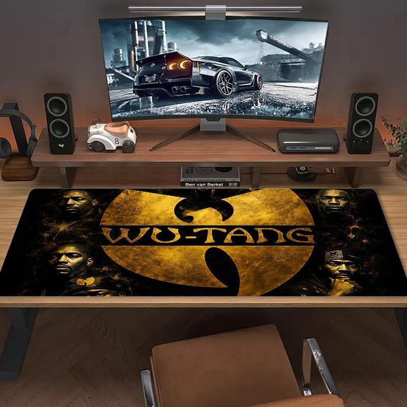 Wu‑Tang Clan Print  Cushion Non-slip Laptop Tablet Big Mousepad XXL Mat Mini PC Playmat With Lock Edge