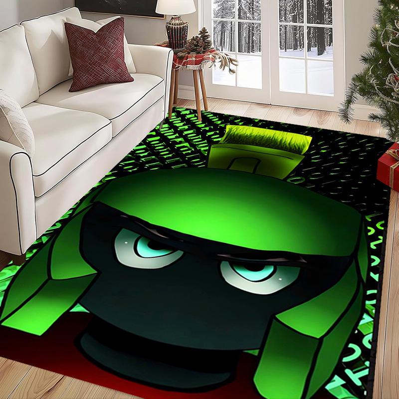 Marvin Martian DJ Funk carpet Living room and bedroom mats floor mats Christmas gifts Room Bathroom mat