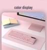 Punk Wired Mechanical Keyboard & Mouse Set with Color-Block Design, Backlit Keys, High Aesthetic, and Enhanced Tactile Feel for Office and Gaming Use
