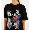 Brasile FARMRIO Estate Nuovo Pattern Personalizzato Logo Stampato Manica Corta T-shirt Uomo Donna Uguale Casual T-shirt