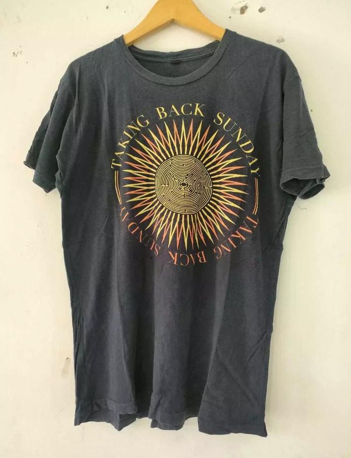 

TAKING BACK SUNDAY Concert For Men Women Cotton T-shirt XL