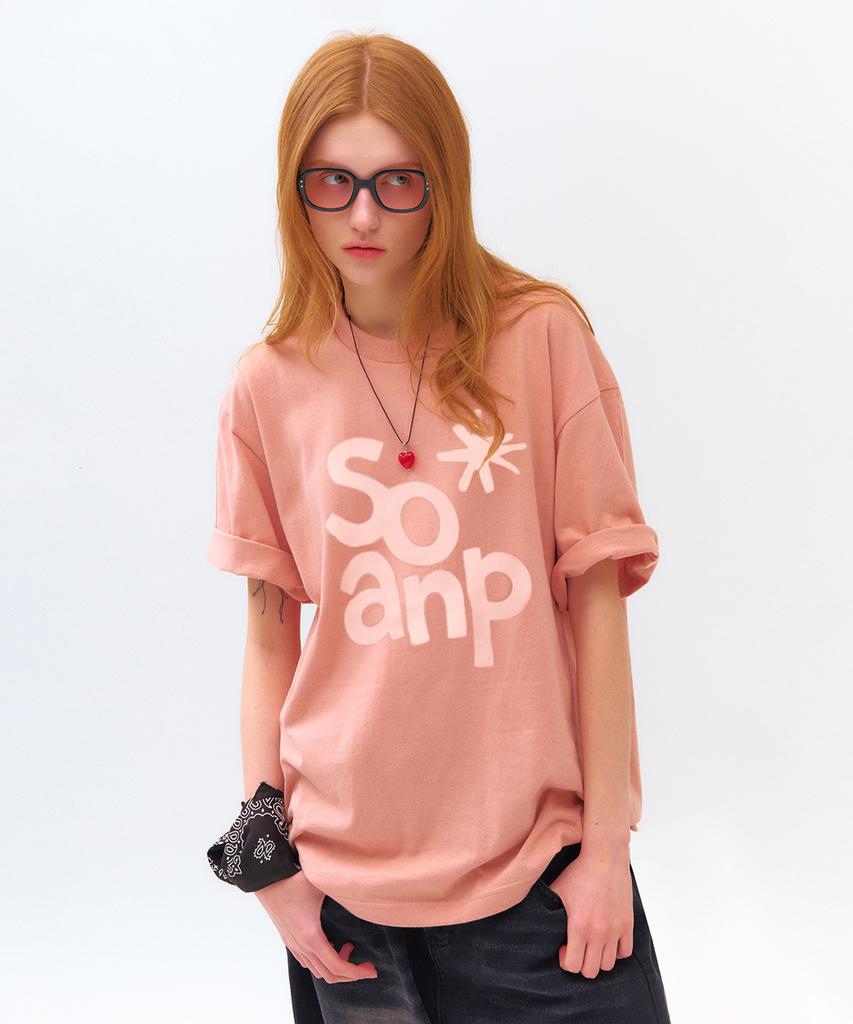 NP STUDIO Drawing Anp Oversized Short Sleeve T-Shirt [ 4 Colors ]
