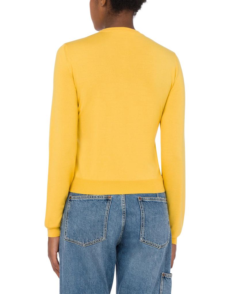 MOSCHINO Golden M Wool And Silk Pullover