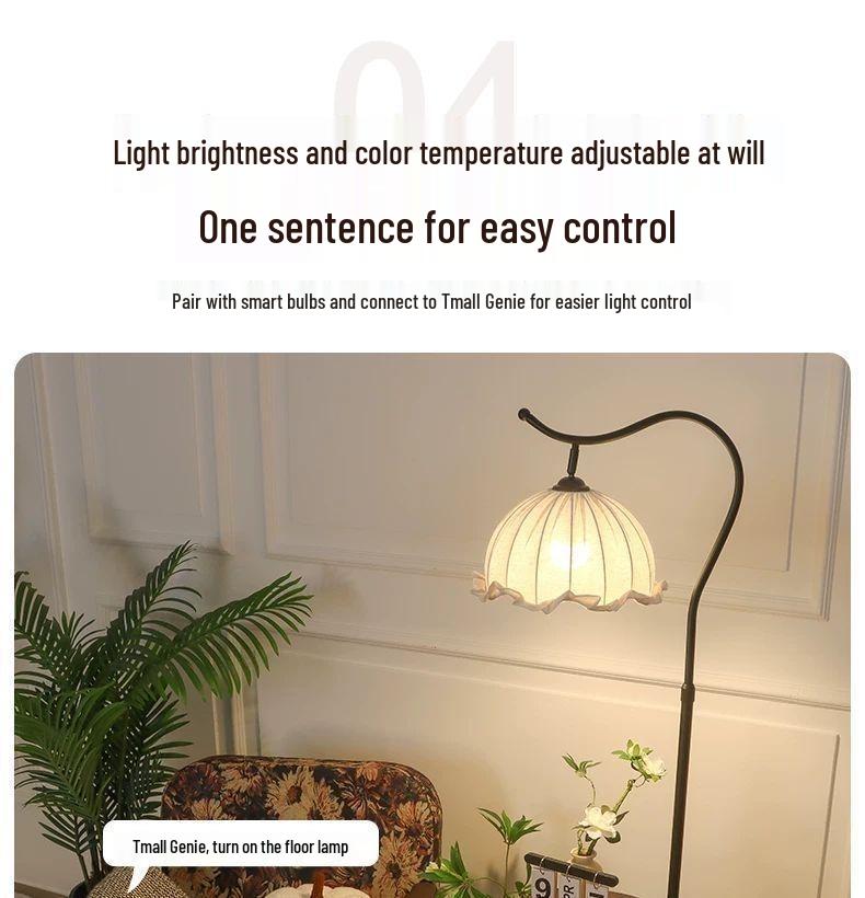 Mid-Century Style Floor Lamp: Living Room, Bedroom, Bedside & Sofa Lighting