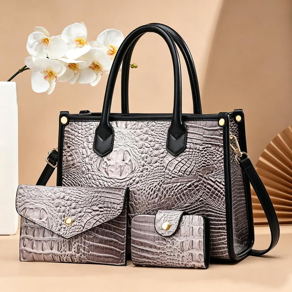 Spacious All-Match Office Tote Handbag For Ladies, Multiway Top Handle Shoulder & Crossbody Bag