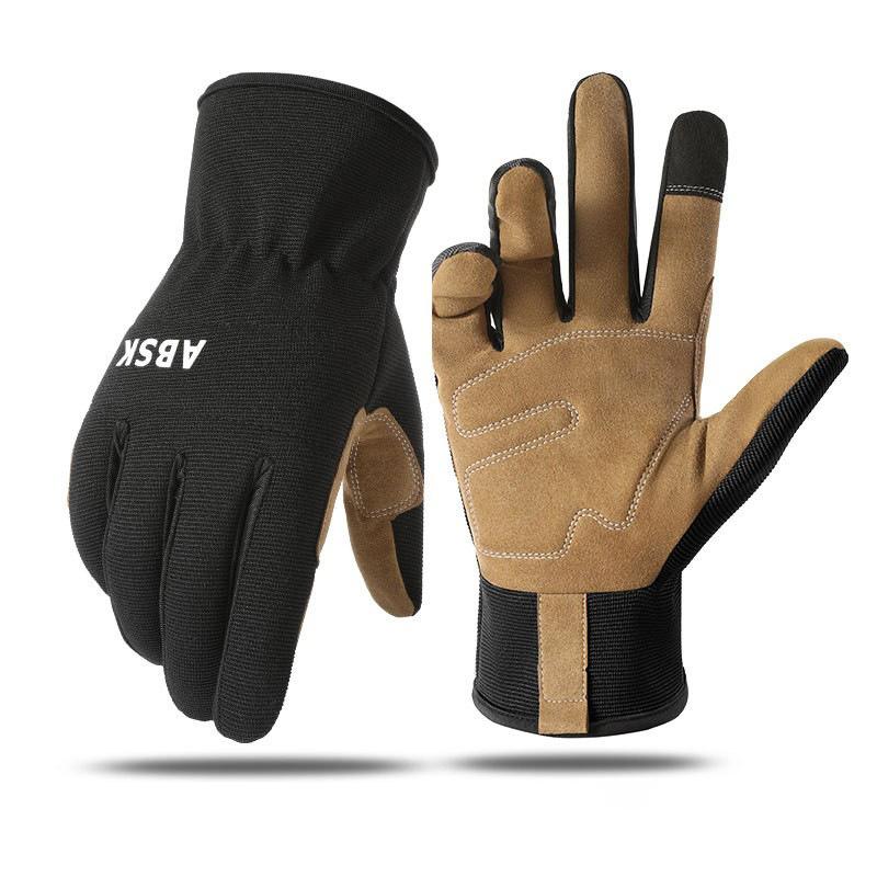 

Мужские и женские альпинистские спортивные перчатки для езды, противоскользящие, мотоциклетные, износостойкие, защитные, с сенсорным экраном, для защиты труда XL