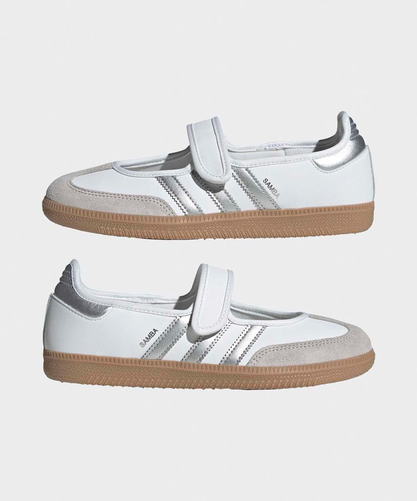 adidas Samba Jane - White:Silver / Kj3785