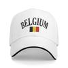 Belgium Flag Sun Baseball Cap Spring Casual Trucker Hat For Unisex Outdoor Sport Baseball Caps