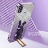 Phone Cover for Samsung Galaxy A21s,Lovely Rabbit Pull-out Kickstand Back Shell