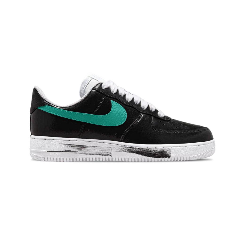 Nike Air Force 1 Black Green Scraping Mops Abrasion Resistant Abrasion Resistant Low top Skateboard Shoes Unisex CW2288-111(Team282-)