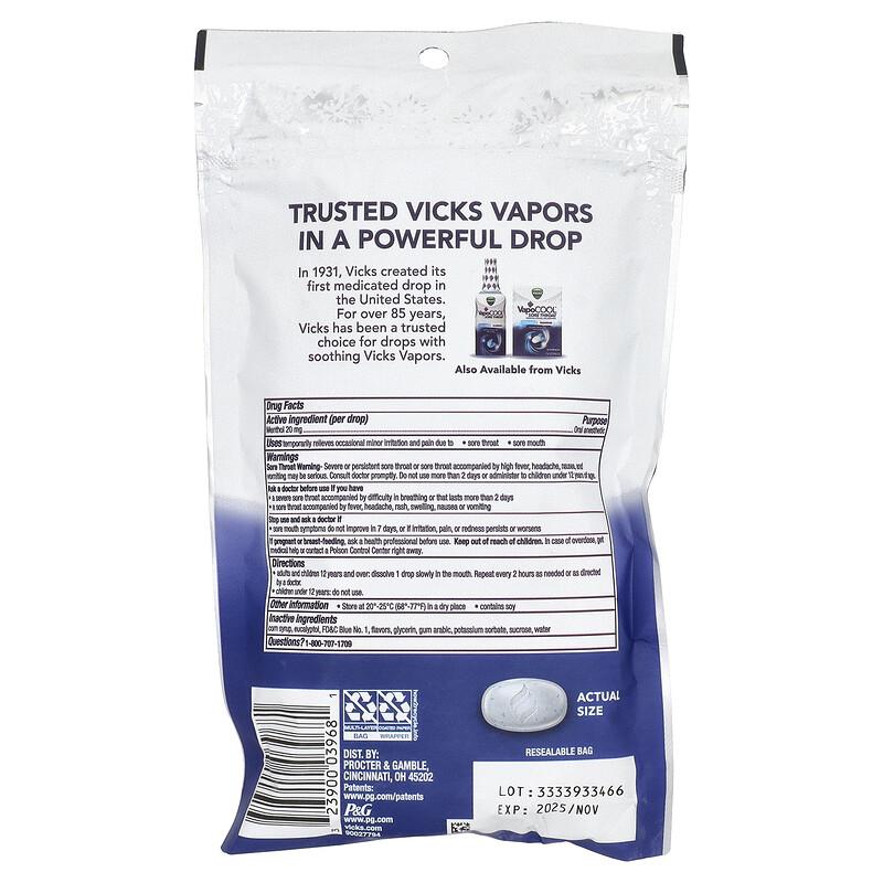 VapoCool™ Severe, Max Strength, Winterfrost, 45 Medicated Drops