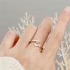 Neuer beliebter Modeschmuck Niedliches Tier Kupfer Schmuck Persönlichkeit Delfin Fisch Exquisite Öffnungsringe R021