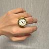 Korean Style Retro Hipster Watch Ring - Trendy Men's Hand Jewelry Accessory