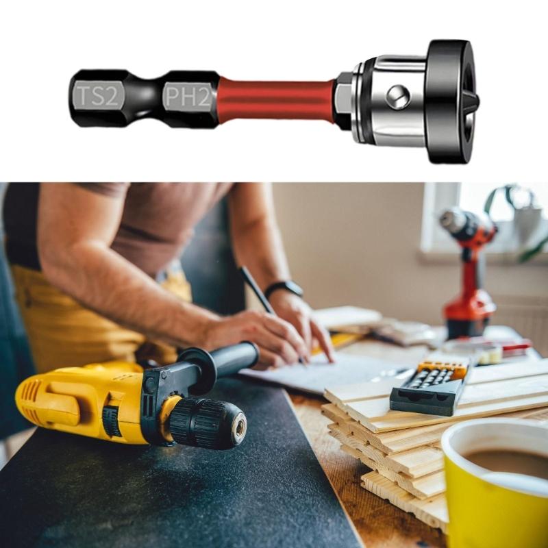 Magnetic Screwdriver Bit Positioning Screwdriver Bit Alloy Tool Steel Suitable for Multiple Power Tool