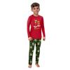 Christmas Prints Family Matching Long Sleeve Tops+Pants Set Family Matching Sets