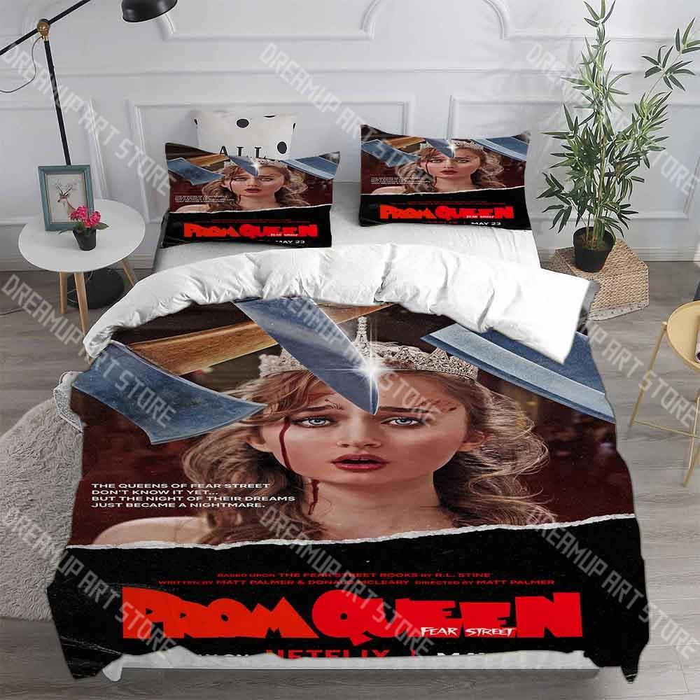 Fashion Fear Street The Prom Queen () Bedding Set Single Twin Full Queen King Size Bed Set Kids Bedroom Duvetcover Set