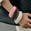 Ingemark Y2K Kpop Irregular Resin Acrylic Bangles for Women New Trend Boho Geometric Charm Wide Bracelets Pulseras Jewelry Gift