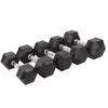 Ganziyu Hexagonal Rubber Dumbbells and Sets