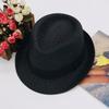 Logo Can Be Customized For Spring And Autumn Short Brim Top Hat Promotional Gift Hat Straw Hat Versatile Gift Hat For Men And Women