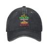 Dabbing Mexican Skull Cinco De Mayo Baseball Cap Vintage Distressed Denim  Headwear Unisex Style Outdoor Running Golf Caps Hat
