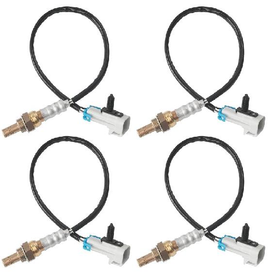 Set Of 4 Oxygen Sensor Upstream Downstream O2 Sensor Compatible With 2003-2005 Chevy Silverado Suburban Avalanche 1500 Tahoe, GMC Yukon Yukon XL
