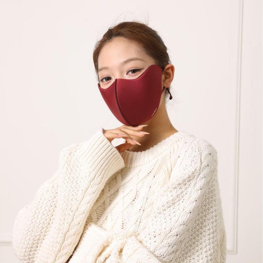 Winter Memory Foam Maske: Kalt und warm hautfreundlich, UV-beständig, 3D-Design für Pendler