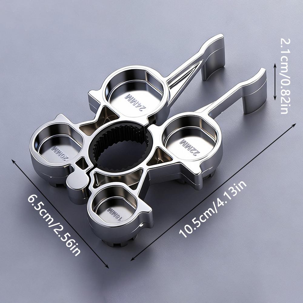 

Aerator Removal Tool 12-in-1 Faucet Removal Wrench Aerator Key Wrench Tool For Kitchen Bathroom Shower Dishwasher Plumbing Home