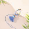 2Pcs Gradient Colorful Tassels DIY Pendant Crafts Clothing Decorative Curtain Bag Sewing Accessories Keychain Hanging Ornament