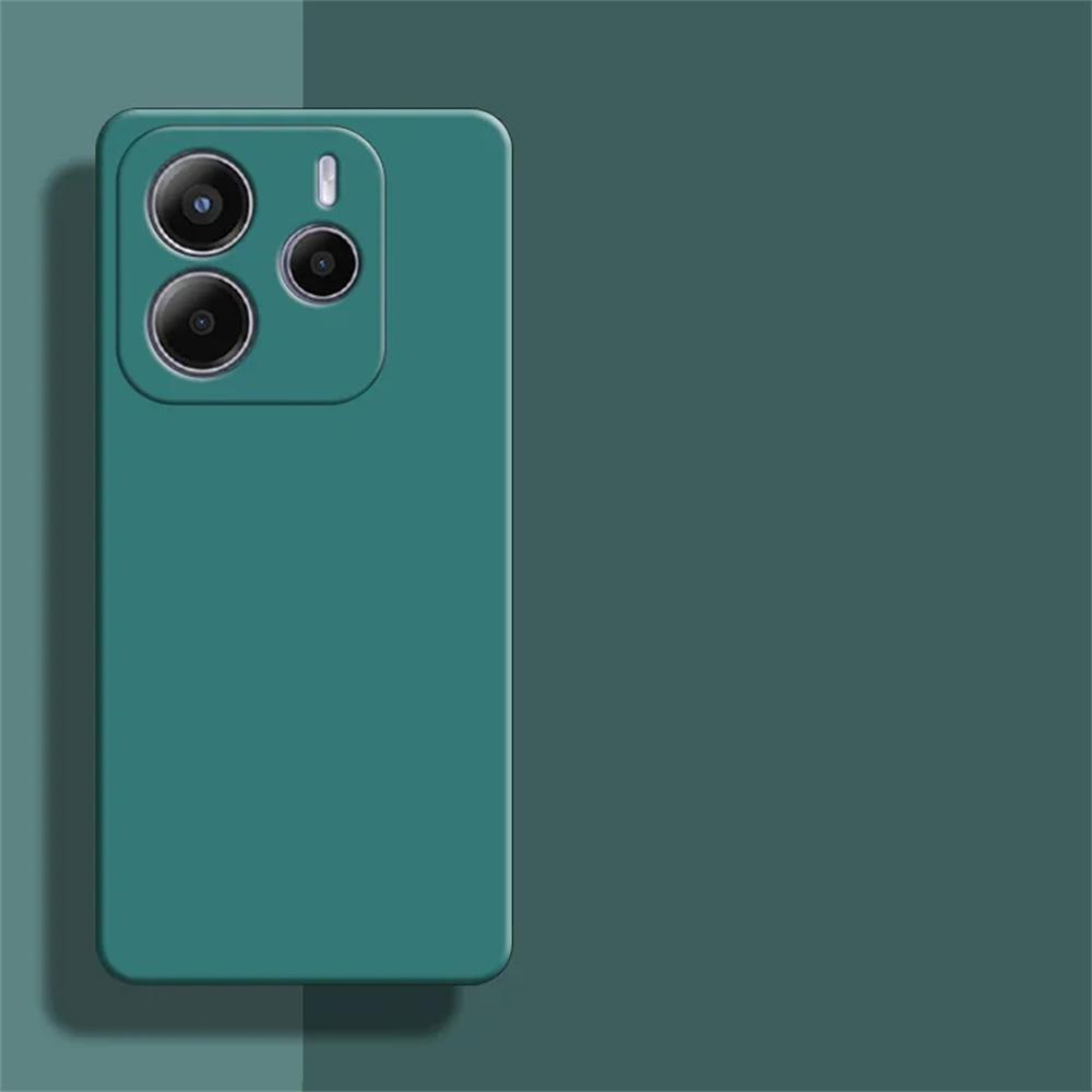 Redmi Note 14 5G Cover Funda Coque Soft Original Liquid Silicone Simple Caover for Redmi Note 14 For Redmi Note 14 5G Case