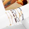 European-American Bestseller: Love, Star, and Moon Bracelet Set (6 Pieces)