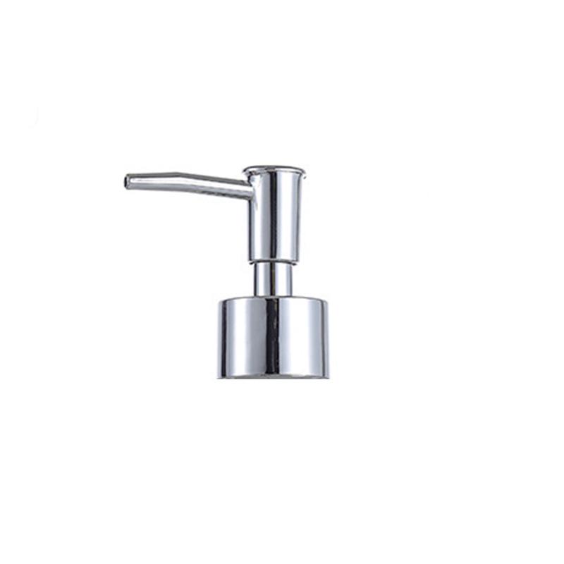 Glass Press-Type Refillable Bottle for Hand Sanitizer, Shampoo, or Shower Gel – Ideal for Hotel and B&B Bathrooms