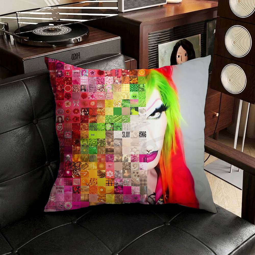 arelyhuman Pillow Case Sofa Living Room Bedroom Headboard Backrest Cushion Square Cushion Nap Time
