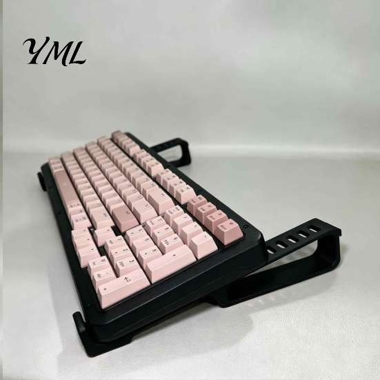 Computer Keyboard Riser 2Pcs Portable Mechanical Stand, Ergonomic Desktop Office Desk Stand Holder, Non-slip Riser, Accessories Base