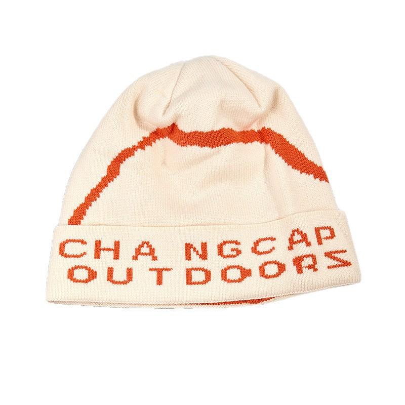 Baotou Autumn and Winter Wool Cold Hat New Face-showing Ear Protection Outdoor Small Mountaineering Climbing Knitted Hat Women